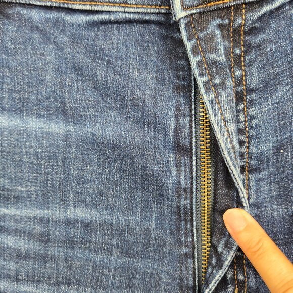 Silver Dark Wash Men's Straight Leg Denim Jeans 44/34 - Picture 5 of 15